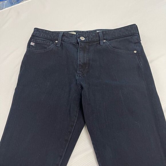 Adriano Goldschmied The Farrah Skinny High Rise Dark Blue Wash Denim Jeans Sz 28 - Picture 2 of 9